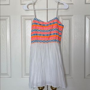 Fun mini dress bought from Lucca